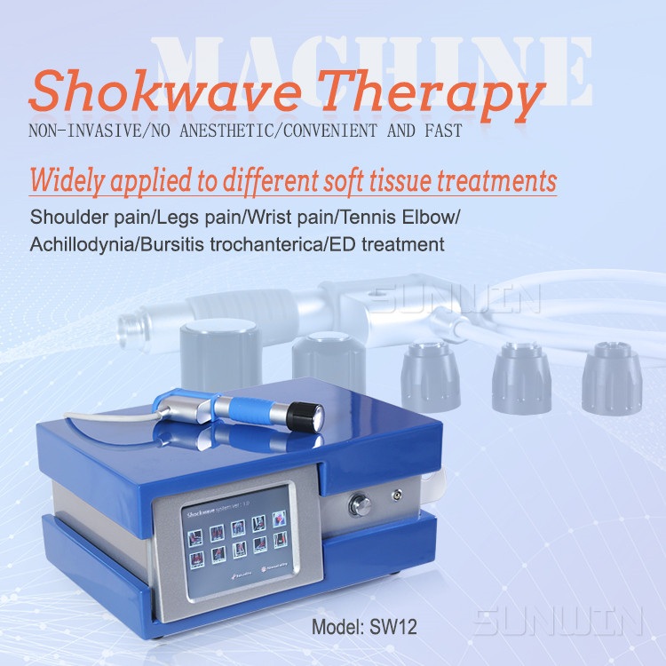 Eswt Electromagnetic Shockwave Therapy System Portable Shock Wave